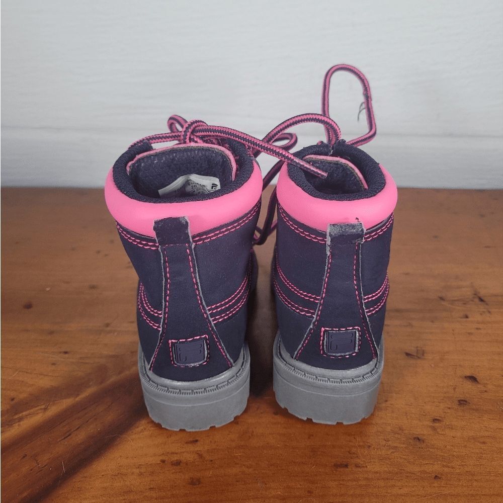Fila Toddler Girl Ankle Utility lace up Boots Size 5 - Picture 6 of 8